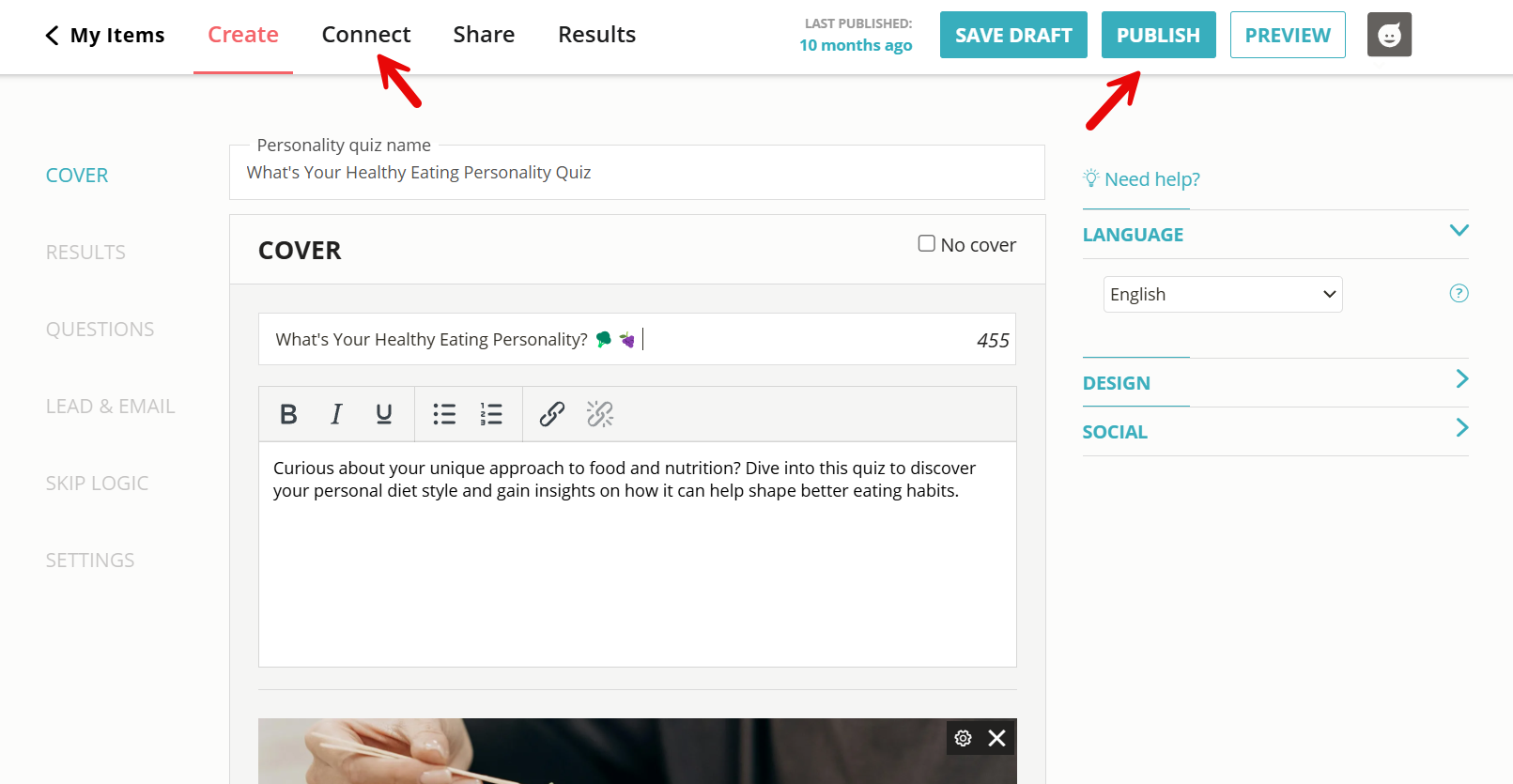 How to connect your lead quiz to Mailchimp using Opinion Stage.