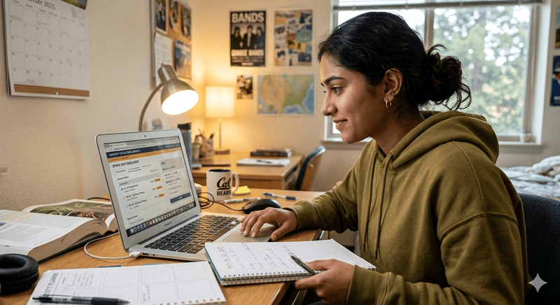 Course Enrollment Form template